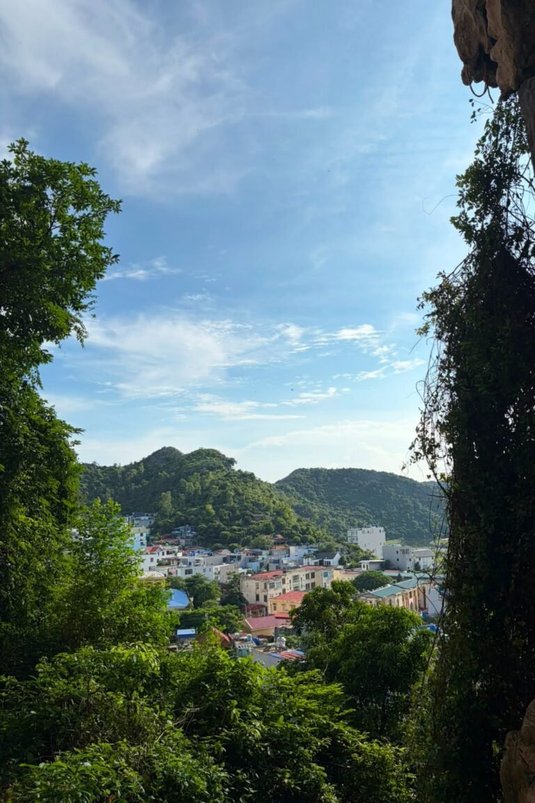 buddha cave view